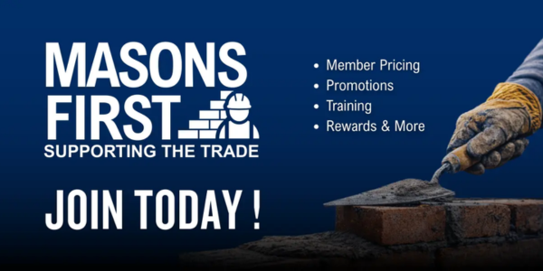 Brickworks Supply Centers invite masons to register for new "Masons First" program to transform transactional relationships i